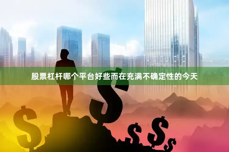 股票杠杆哪个平台好些而在充满不确定性的今天