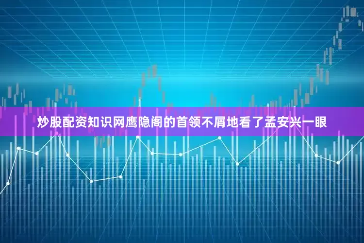 炒股配资知识网鹰隐阁的首领不屑地看了孟安兴一眼