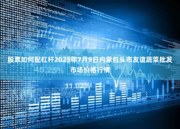 股票如何配杠杆2025年7月9日内蒙包头市友谊蔬菜批发市场价格行情